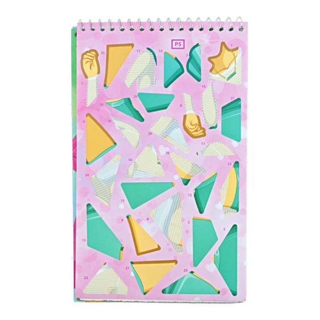 Набори для творчості - Стікербук Besties Summer за номерами (961037)#3