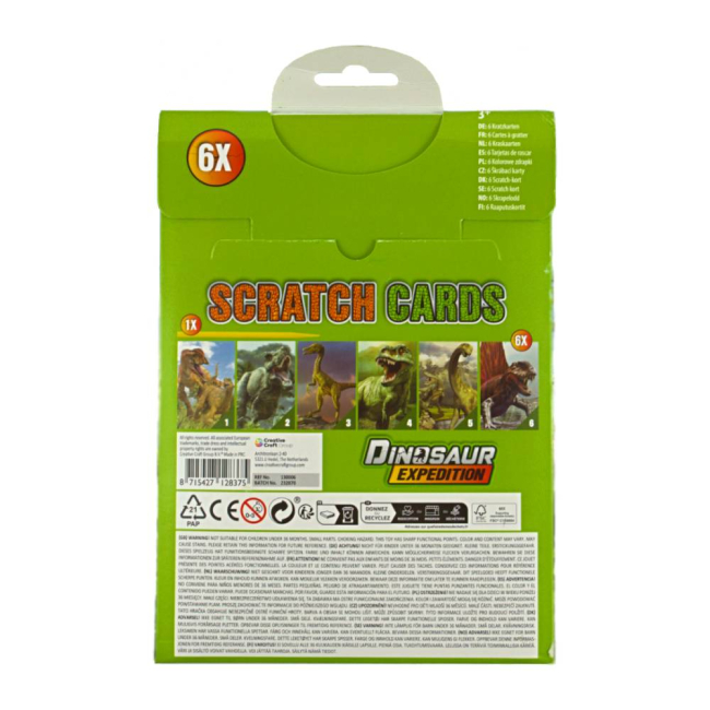 Товари для малювання - Скретч-розмальовка Moxy Dinosaur expedition (961039)#3