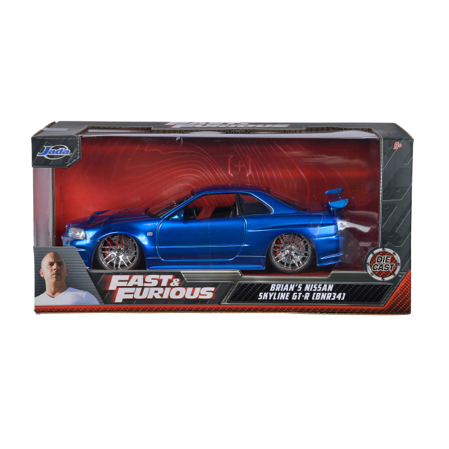 Автомоделі - Автомодель Jаdа Fast and Furious Nissan Skyline GT-R (253203045)#7