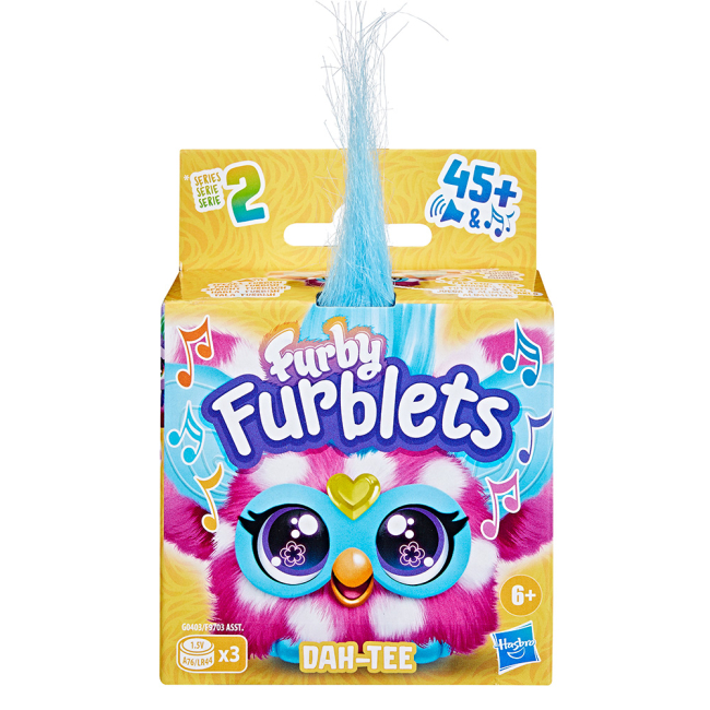 М'які тварини - Інтерактивна іграшка Furby Furblets Фербі Dah-Tee (F9703/G0403)#3