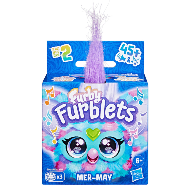 М'які тварини - Інтерактивна іграшка Furby Furblets Фербі Mer-May (F9703/G0401)#3