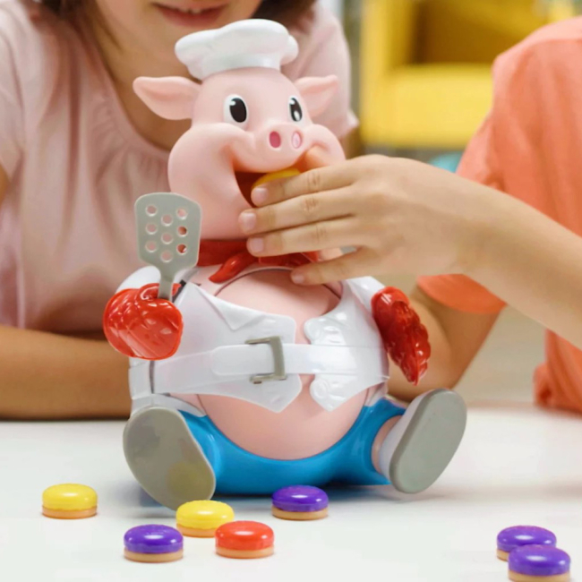 Настольные игры - Настольная игра Goliath Перекорми кабанчика (330546.B04)#3