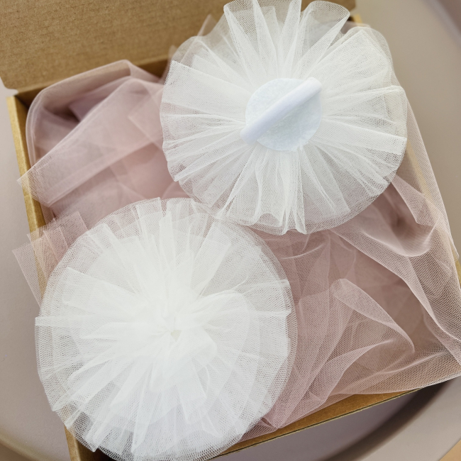 Бижутерия и аксессуары - Бант Мауа-МІ Пиончик молочный (0199-0129-4)#3