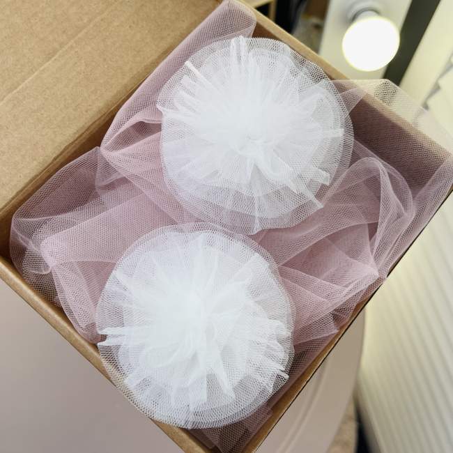 Бижутерия и аксессуары - Бант Мауа-МІ Пиончик мини молочный (0199-0130-1)#2