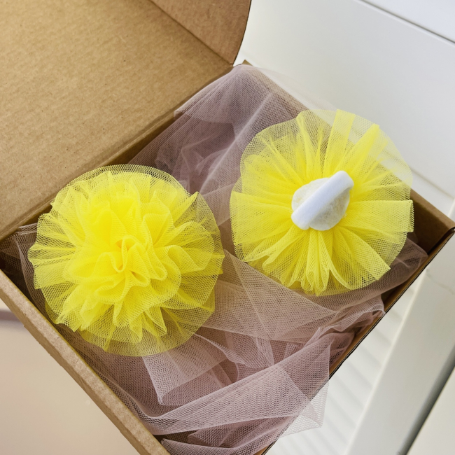 Бижутерия и аксессуары - Бант Мауа-МІ Пиончик мини желтый (0199-0130-4)#3