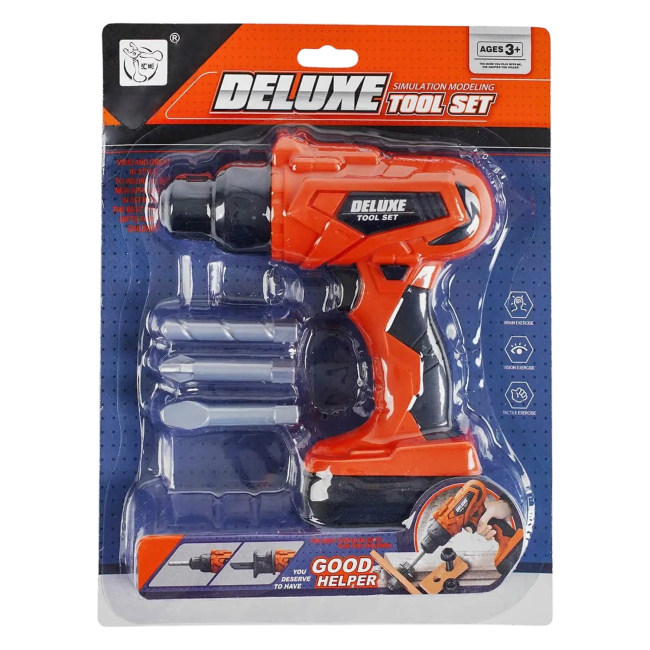 Наборы профессий - Игровой набор Shantou Jinxing Шуруповерт (HB3222)#4