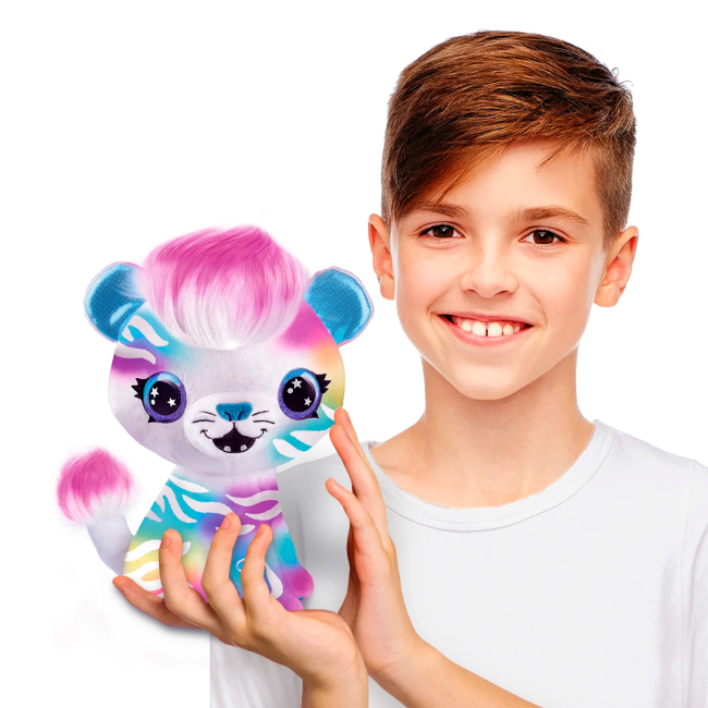 Набори для творчості - Набір для творчості Canal Toys Diy Airbrush plush Кошеня (OFG272/1)#7