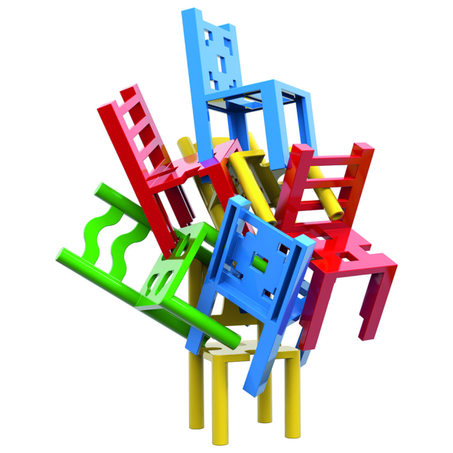 Настольные игры - ​Настольная игра Trefl Мистакос Стулья (02327)#2