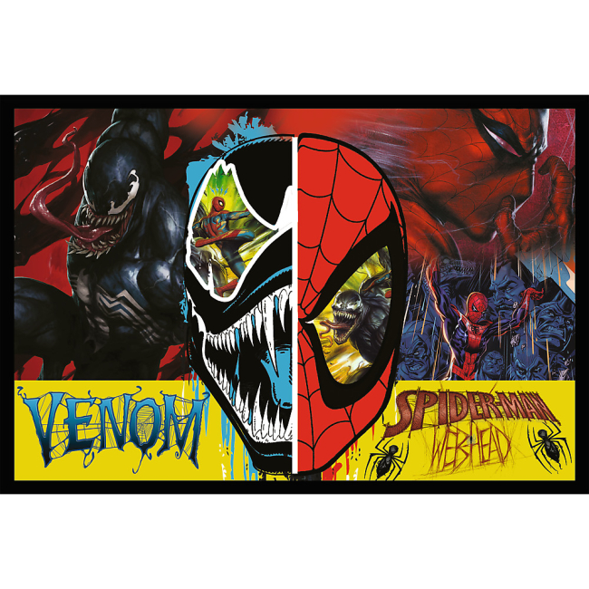 Пазли - Пазл Trefl Спайдер-Мен день та ніч 400 елементів (13314)#2