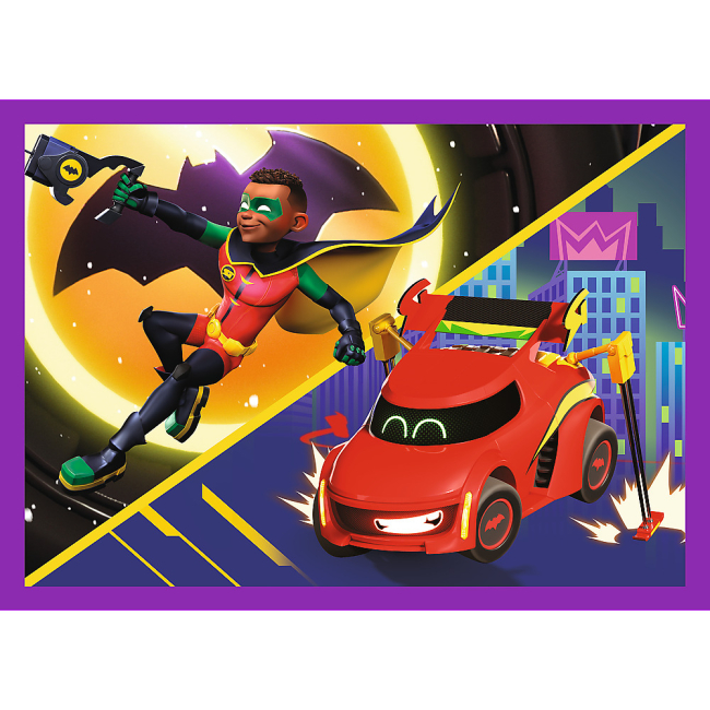 Пазлы - Набор пазлов Trefl Мандалориан и Встречайте транспорт Бэтмена 4 в 1 в асортименте (34397/34658)#9