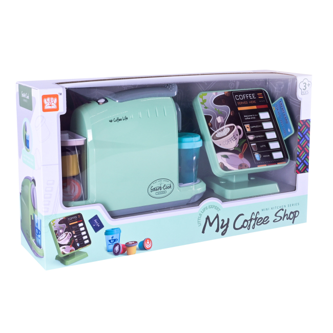 Дитячі кухні та побутова техніка - Ігровий набір Країна Іграшок Кафе зелений (LD-6610A/B/2)#4