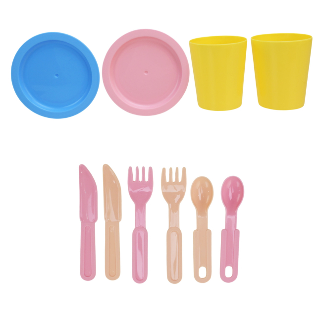 Дитячі кухні та побутова техніка - Ігровий набір Країна Іграшок Посудомийна машина рожева (LD-886A/B/1)#3