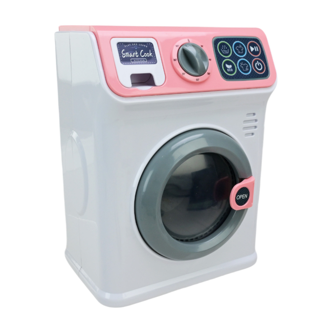 Детские кухни и бытовая техника - Игрушка Країна Іграшок Стиральная машина розовая (LD-885A/B/1)#2