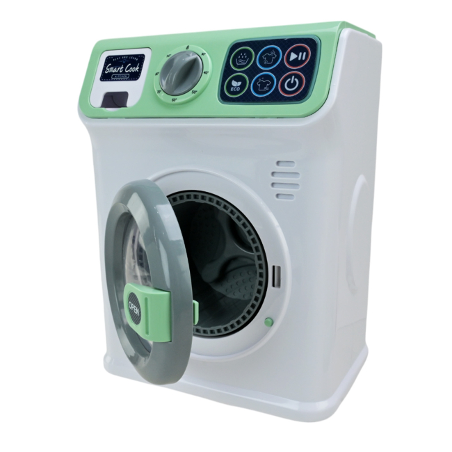 Дитячі кухні та побутова техніка - Іграшка Країна Іграшок Пральна машина зелена (LD-885A/B/2)#3