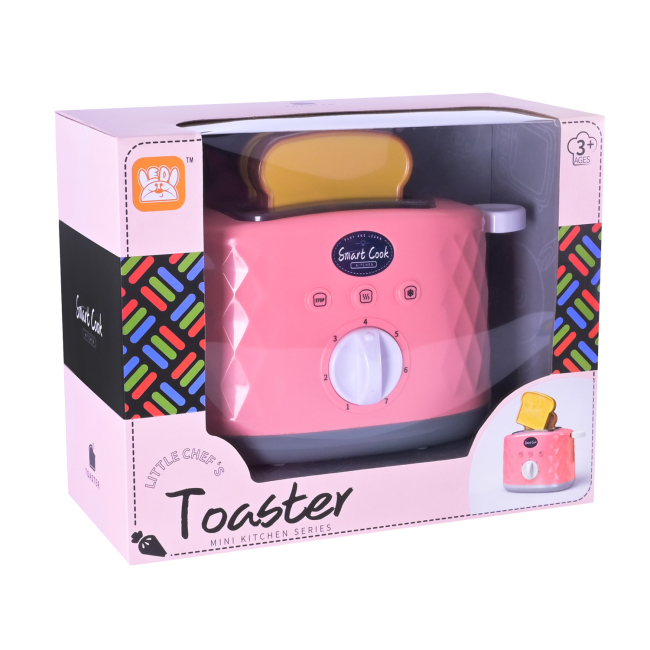 Дитячі кухні та побутова техніка - Іграшка Країна Іграшок Тостер рожевий (LD-665A/B/2)#3