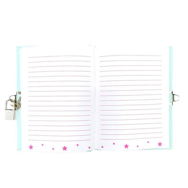 Канцтовары - Блокнот Malevaro Котики на замочке (W361961)#2