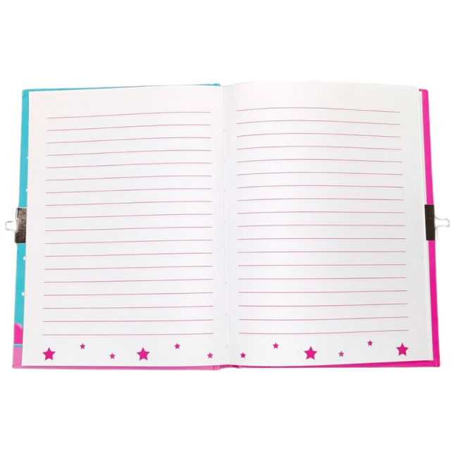 Канцтовари - Блокнот Malevaro Єдиноріг з зіркою на замочку (W361957)#2