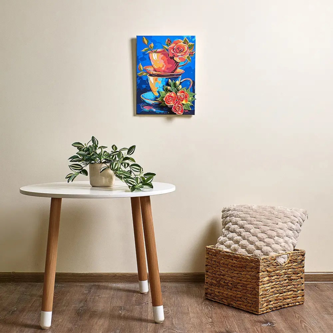 Товари для малювання - Картина за номерами ОКТО Таємниця чаювання (30005)#5