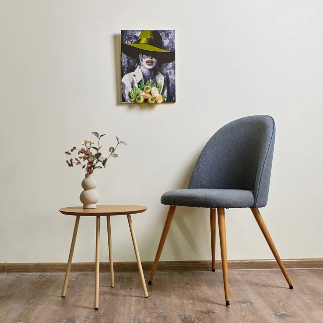 Товари для малювання - Картина за номерами ОКТО Жінка в капелюсі (30007)#5