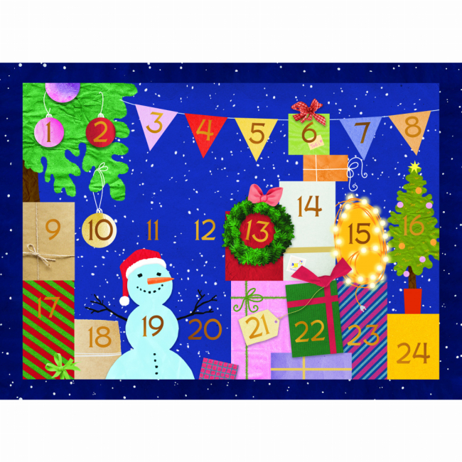 Раскраски и активитибуки (2-6 лет) - Книжка «Адвент-календар. Різдвяна таємниця Великдерева» (9786178318178)#3