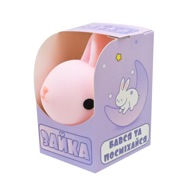 Антистрес іграшки - Іграшка-антистрес Shantou Jinxing Зайчик рожевий (TL-7602/2)#2