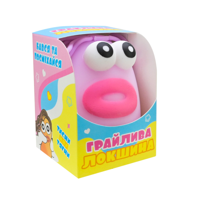 Антистрес іграшки - Іграшка-антистрес Shantou Jinxing Обличчя рожевий (TL-7603/1)#2