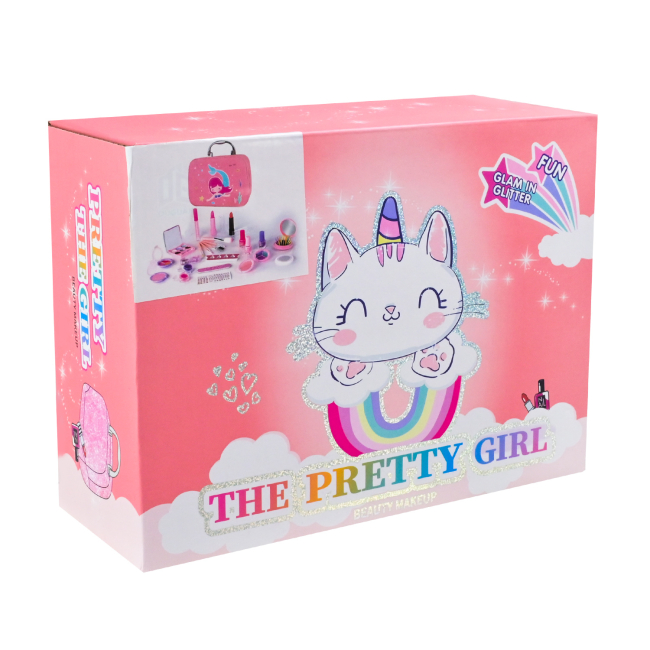 Косметика - Набор косметики Shantou Jinxing Чемодан Русалочка (2605B-JY2405)#4