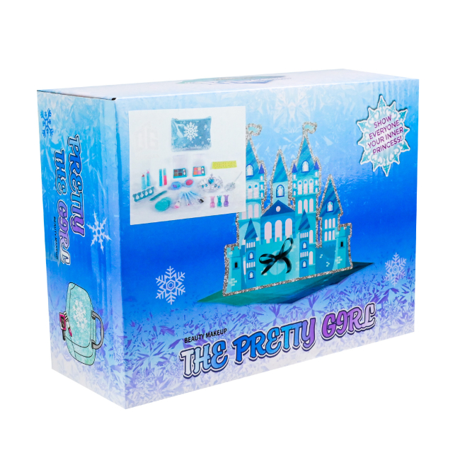 Косметика - Набір косметики Shantou Jinxing Косметичка Сніжна королева (2605V-JY2405)#4