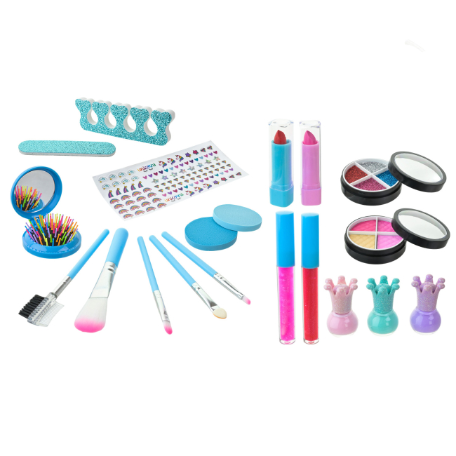 Косметика - Набор косметики Shantou Jinxing Чемодан Снежная королева (2605W-JY2405)#3