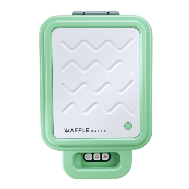 Дитячі кухні та побутова техніка - Ігровий набір Shantou Jinxing Вафельница зелена (LD-662A/B/1)#2