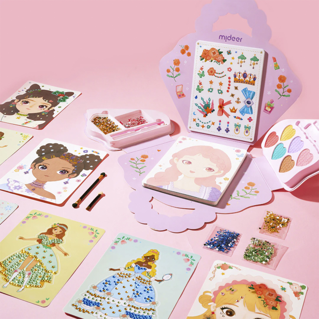 Набори для творчості - ​Набір для творчості Mideer Princess fashion show 3 в 1 (CT2283)#3