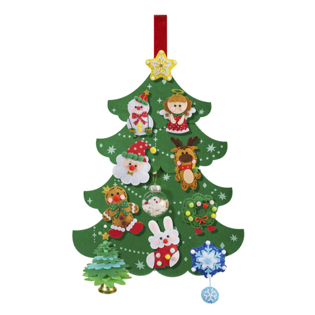 Наборы для творчества - Адвент-календарь Mideer Christmas Poke Fun (CT1527)#2