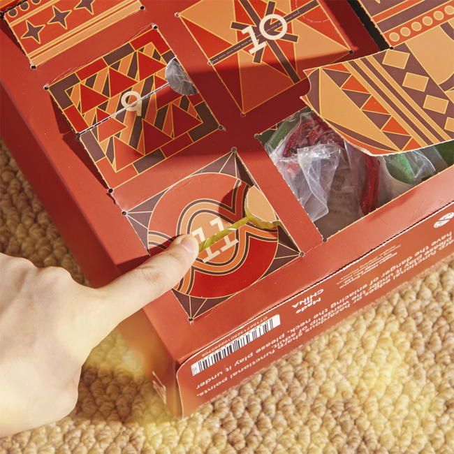 Наборы для творчества - Адвент-календарь Mideer Christmas Poke Fun (CT1527)#3