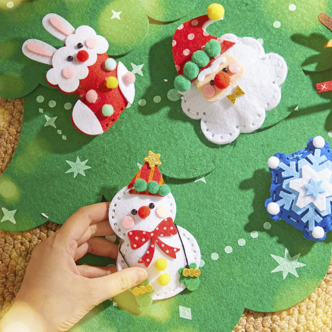 Наборы для творчества - Адвент-календарь Mideer Christmas Poke Fun (CT1527)#4