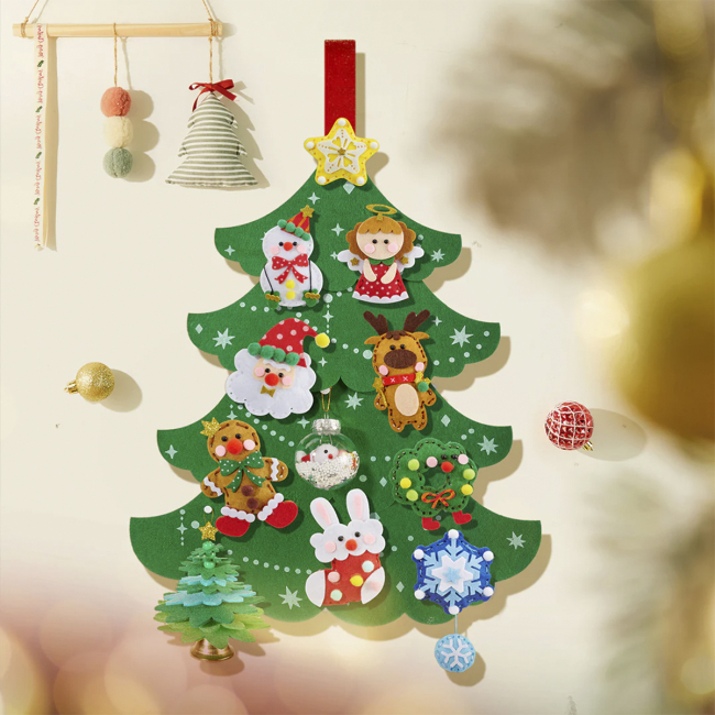 Наборы для творчества - Адвент-календарь Mideer Christmas Poke Fun (CT1527)#7