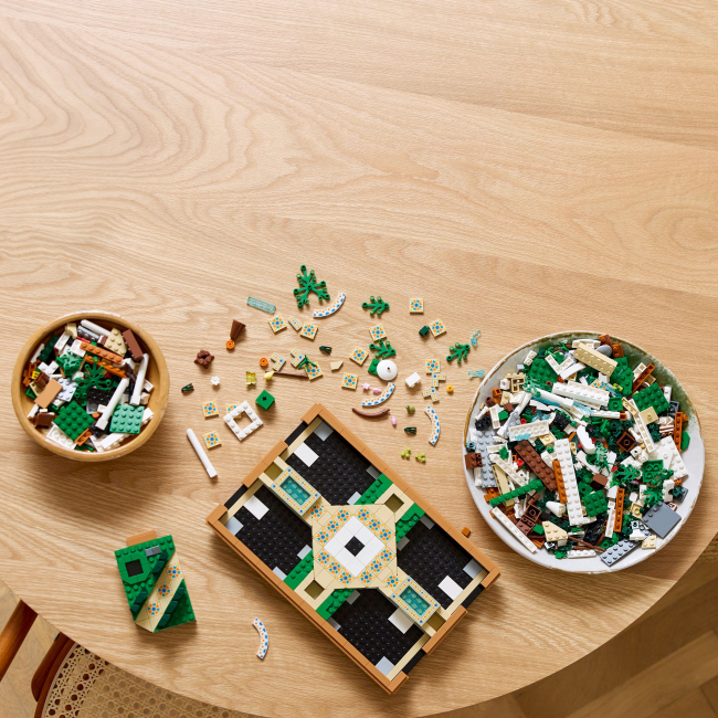 Конструкторы LEGO - Конструктор LEGO Icons Сад фонтанов (10359)#4