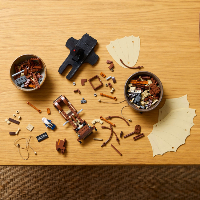 Конструкторы LEGO - Конструктор LEGO Icons Летательный аппарат Леонардо да Винчи (10363)#4