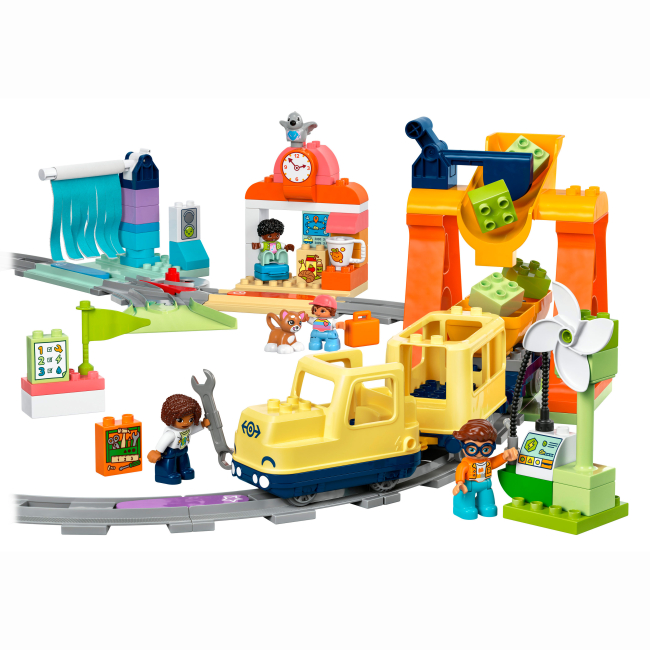 Конструкторы LEGO - Конструктор LEGO DUPLO Town Большой интерактивный общественный поезд (10428)#2