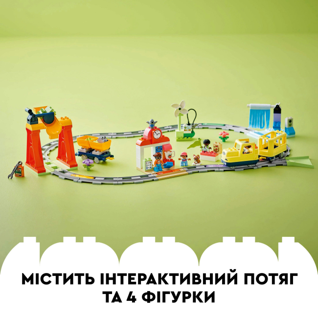 Конструкторы LEGO - Конструктор LEGO DUPLO Town Большой интерактивный общественный поезд (10428)#7