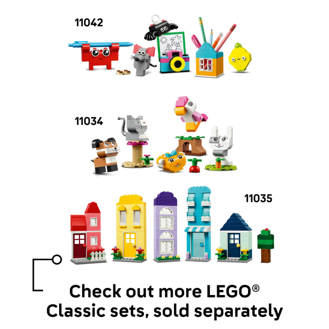 Конструкторы LEGO - Конструктор LEGO Classic Творческие друзья с едой (11039)#10