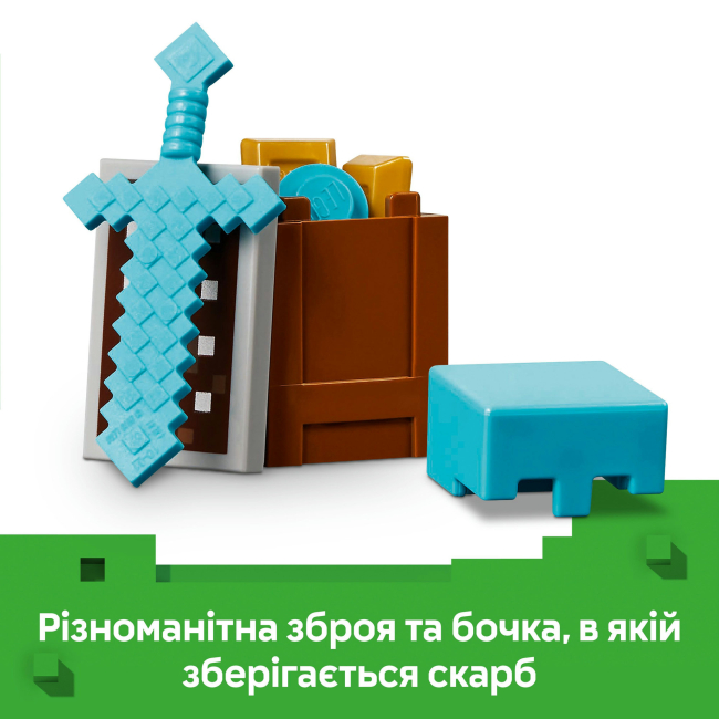 Конструктори LEGO - Конструктор LEGO Minecraft Пустельний патруль розбійника (21267)#6