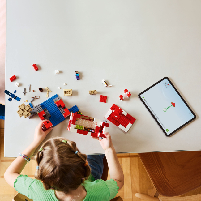 Конструкторы LEGO - Конструктор LEGO Minecraft Грибной дом (21270)#4