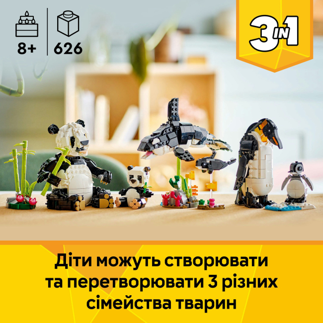 Конструкторы LEGO - Конструктор LEGO Creator Дикие животные: пандовые (31165)#5