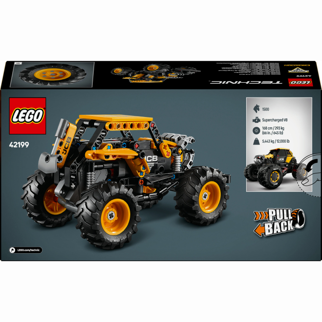 Конструктори LEGO - Конструктор LEGO Technic Monster Jam DIGatron з інерційним двигуном (42199)#3
