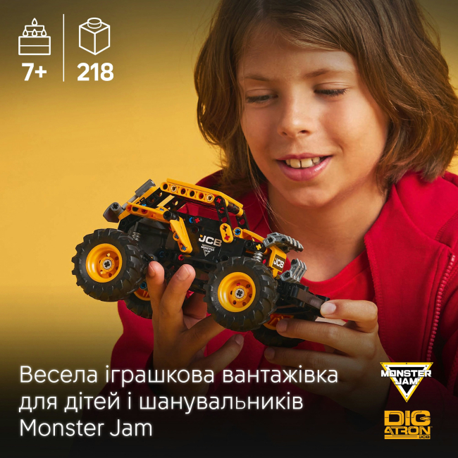 Конструктори LEGO - Конструктор LEGO Technic Monster Jam DIGatron з інерційним двигуном (42199)#5
