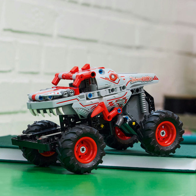 Конструктори LEGO - Конструктор LEGO Technic Monster Jam ThunderROARus з інерційним двигуном (42200)#4