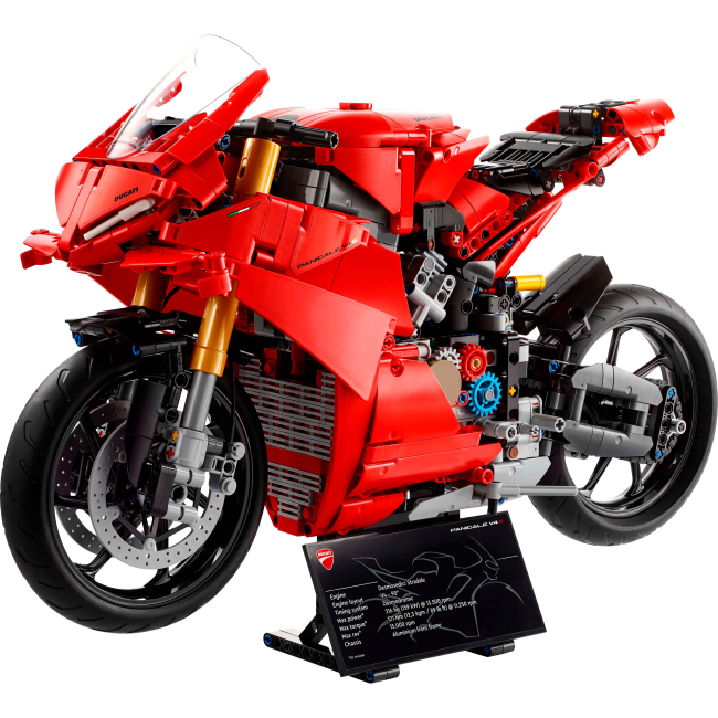 Конструкторы LEGO - Конструктор LEGO Technic Мотоцикл Ducati Panigale V4 S (42202)#2