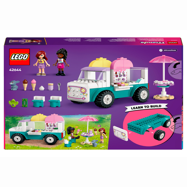 Конструкторы LEGO - Конструктор LEGO Friends Хартлейк-Сити. Фургон с мороженым (42644)#3