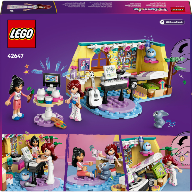 Конструктори LEGO - Конструктор LEGO Friends Кімната Пейслі (42647)#3