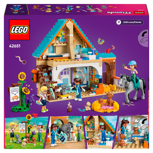 Конструкторы LEGO - Конструктор LEGO Friends Ветеринарная клиника для лошадей и домашних питомцев (42651)#3